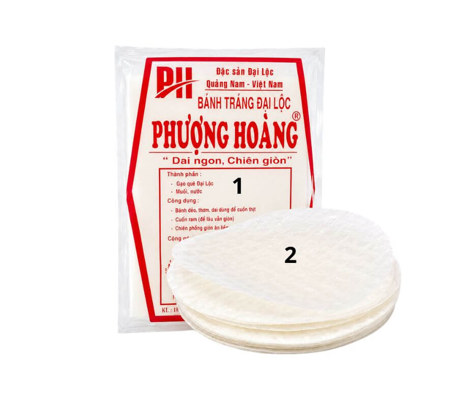 Bánh Tráng Đại Lộc Phượng Hoàng Cuốn Là Mê!